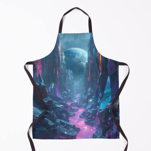 Item preview, Infinite Prism Crystal Alien Landscape designed and sold by Luminous Wilds.