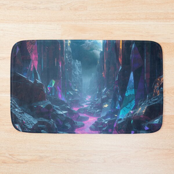 Item preview, Infinite Prism Crystal Alien Landscape designed and sold by Luminous Wilds.