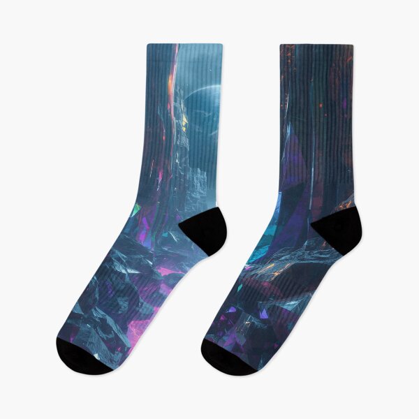 Item preview, Infinite Prism Crystal Alien Landscape designed and sold by Luminous Wilds.
