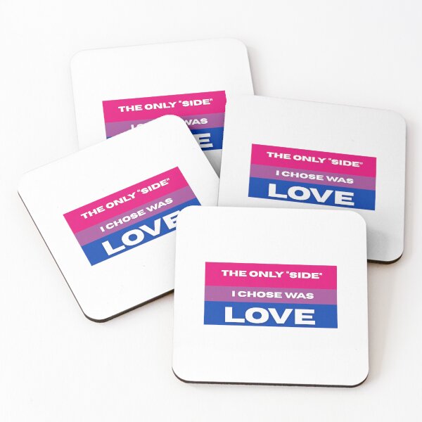 Item preview, Bisexual pride flag quote  designed and sold by Pride4Every1.