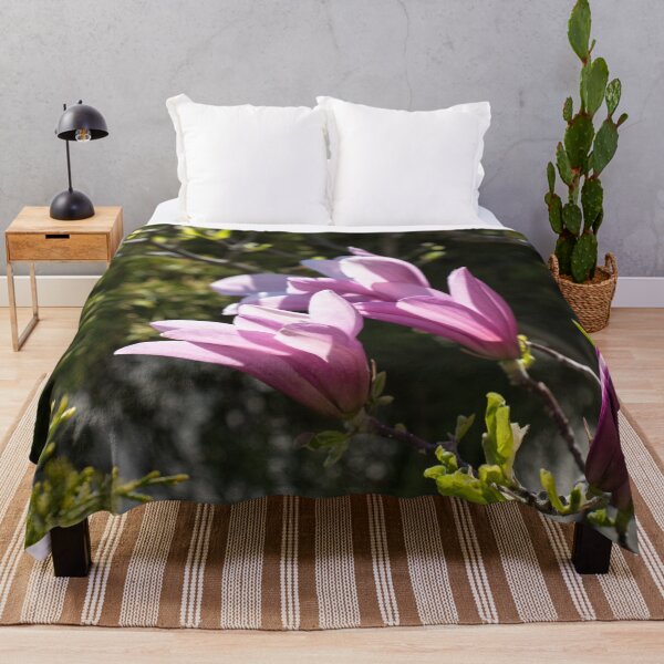 Item preview, Pink Magnolia Branch Blooming in the Sunshine designed and sold by Georgia Mizuleva.