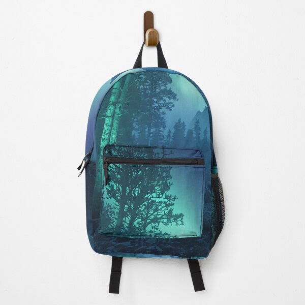Item preview, Aurora Phantom Forest Alien Fantasy Landscape designed and sold by Luminous Wilds.