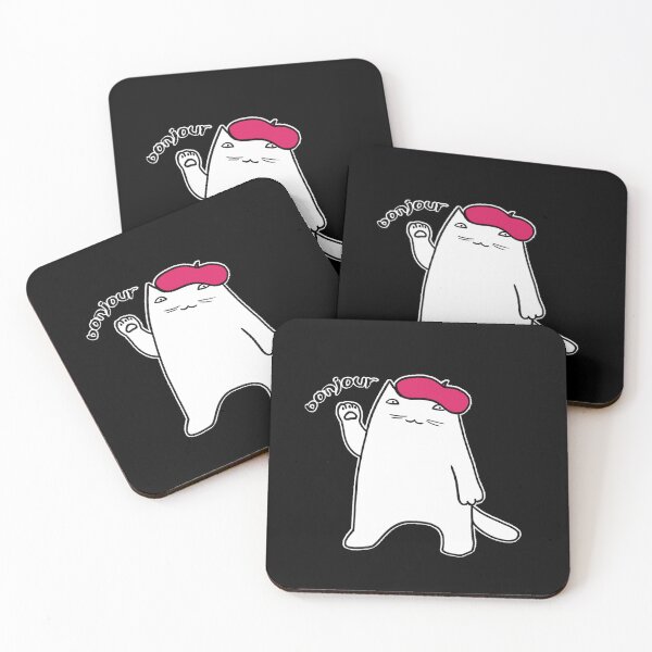 Item preview, Bonjour cat designed and sold by eri-morie.