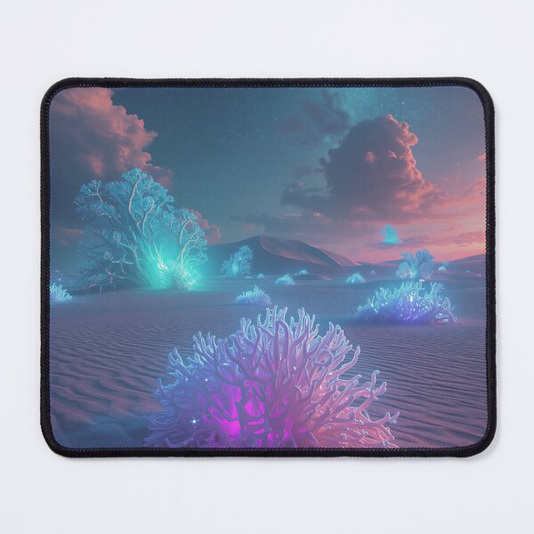 Item preview, Starlight Coral Desert Fantasy Landscape designed and sold by Luminous Wilds.