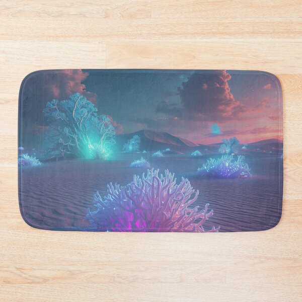 Item preview, Starlight Coral Desert Fantasy Landscape designed and sold by Luminous Wilds.