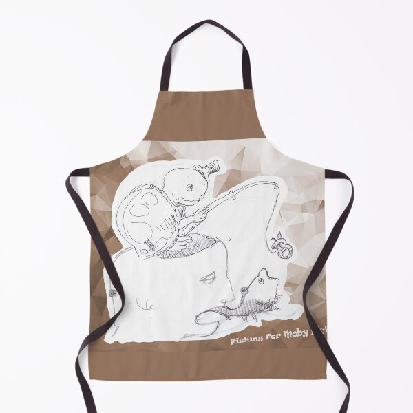 Item preview, Turtle Clown Fishing for Moby Dick Fish (Original Drawing by ACCI) designed and sold by VanyssaGraphics.