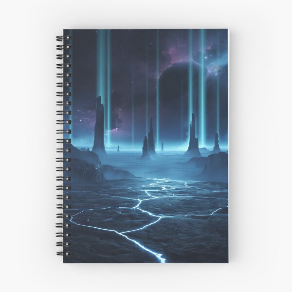 Item preview, Void Horizon Alien Sci-Fi Fantasy Landscape designed and sold by Luminous Wilds.
