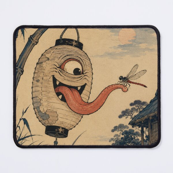 Item preview, Chochin-obake Giggling Lantern Yokai  - Vintage Japanese Ukiyo-e Woodblock Print Style designed and sold by bapupa.