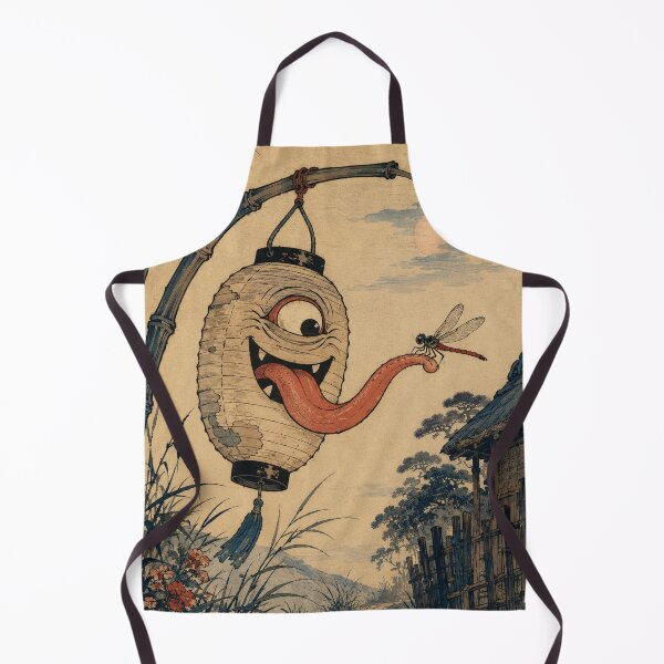 Item preview, Chochin-obake Giggling Lantern Yokai - Vintage Japanese Ukiyo-e Woodblock Print Style designed and sold by bapupa.