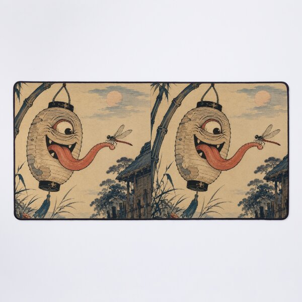 Item preview, Chochin-obake Giggling Lantern Yokai - Vintage Japanese Ukiyo-e Woodblock Print Style designed and sold by bapupa.