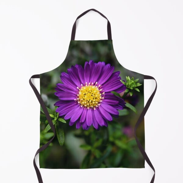 Item preview, Vibrant Purple Aster - Moody Botanical Flower Photography designed and sold by BlueMandarin.