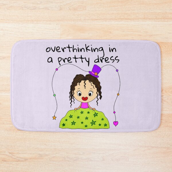 Item preview, Overthinking in a Pretty Dress designed and sold by SoftBeing.
