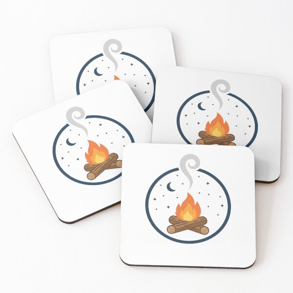 Item preview, Night Sky Campfire Nature Graphic designed and sold by Opal Aura .