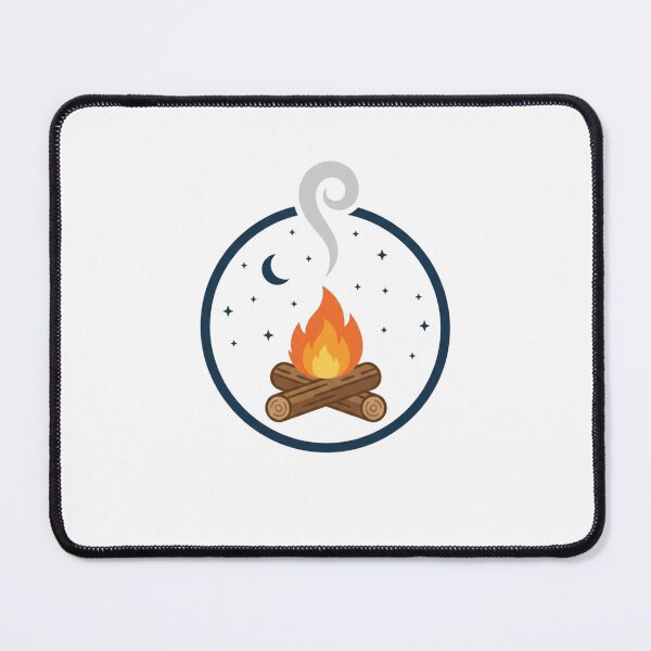 Item preview, Night Sky Campfire Nature Graphic designed and sold by Opal Aura .