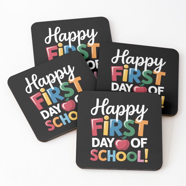 Item preview, Happy First Day of School Teachers Students Parents designed and sold by sailorjessiArt.
