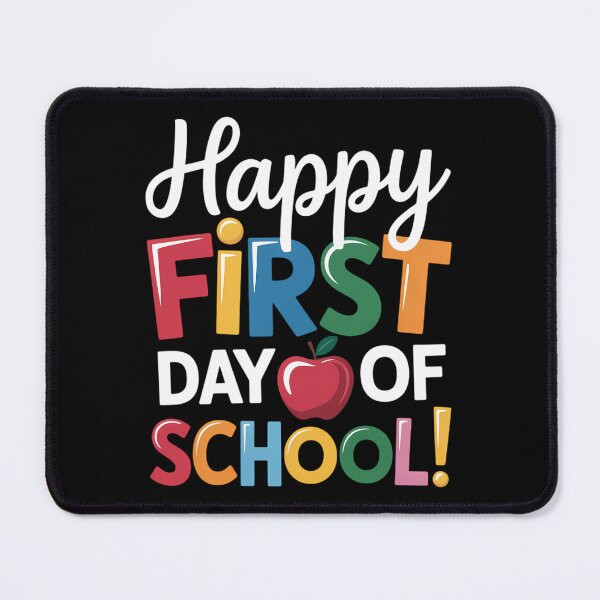 Item preview, Happy First Day of School Teachers Students Parents designed and sold by sailorjessiArt.