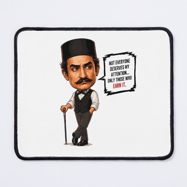Item preview, Vintage Gentleman Attitude Quote Caricature designed and sold by Krincydigitalart.