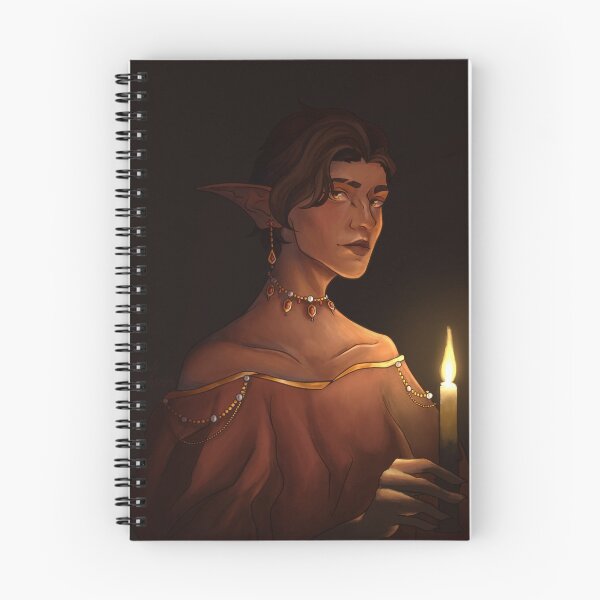 Item preview, Original drawing Elf holding a candle designed and sold by Lady-Koalart.