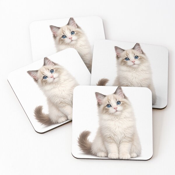 Item preview, Fluffy Little Ragdoll cat designed and sold by GGAUL.