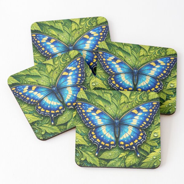 Item preview, Shimmering Blue Leaf Poetry designed and sold by Sigtrix.