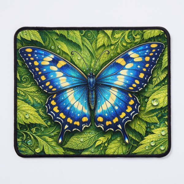 Item preview, Shimmering Blue Leaf Poetry designed and sold by Sigtrix.