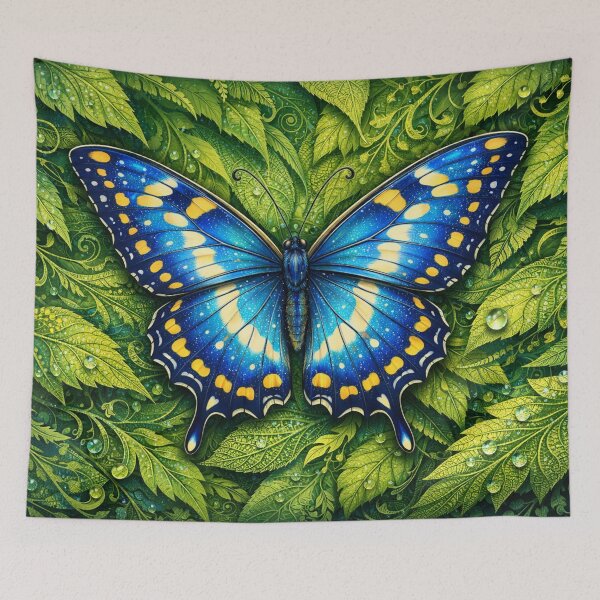 Item preview, Shimmering Blue Leaf Poetry designed and sold by Sigtrix.