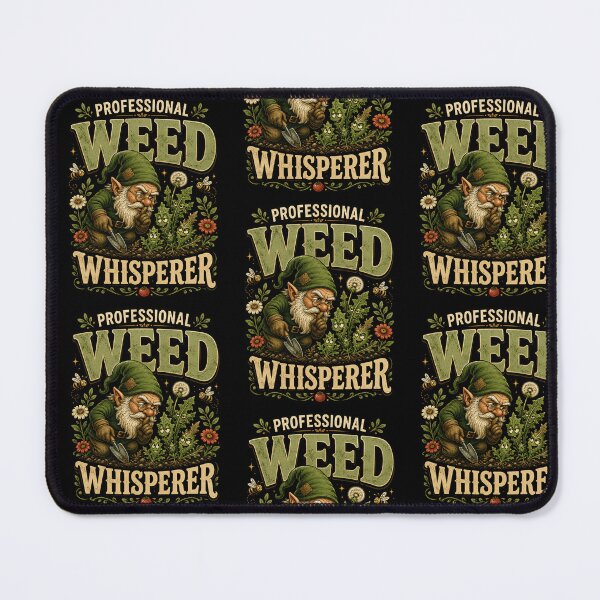 Item preview, Professional Garden Weed Whisperer Funny Gardener Gnome designed and sold by JerdbordinShop.