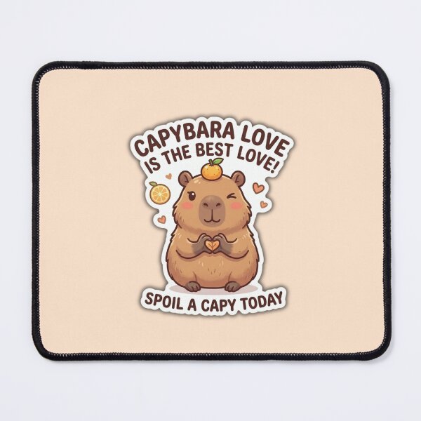 Item preview, Capybara Love designed and sold by AbsCrewStore.