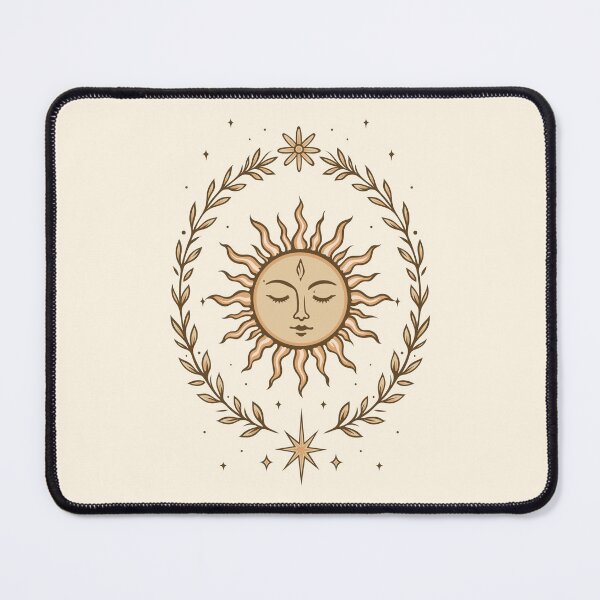 Item preview, Midsummer Sun Litha Celestial Boho Art designed and sold by Christine Krahl.