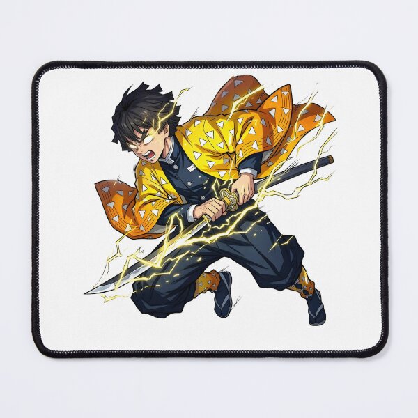 Item preview, Thunder Strike | Lightning Swordsman & Geometric Anime Art designed and sold by OVERRIDESTUDIOS.