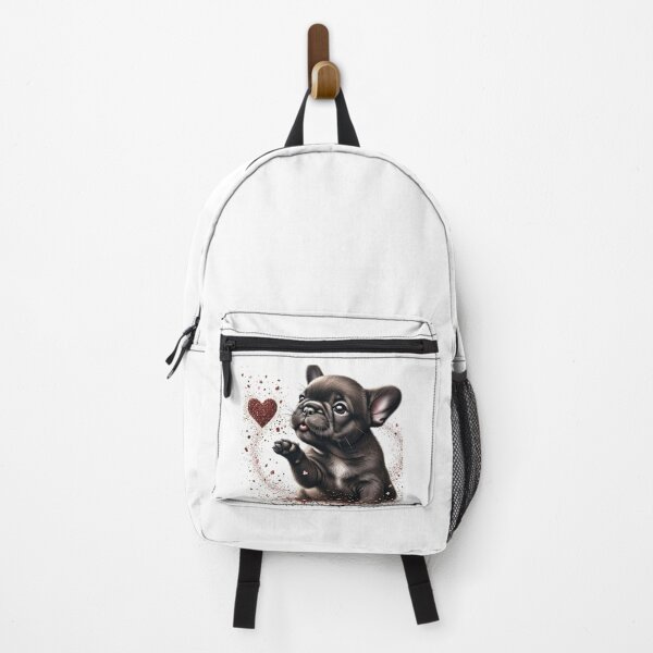 Item preview, Cute French Bulldog Puppy Blowing Love Heart designed and sold by Lucinda86.