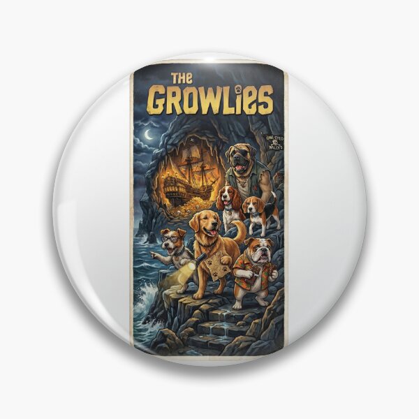Item preview, The Growlies - Funny Dog Adventure Movie Parody designed and sold by PupFiction26.