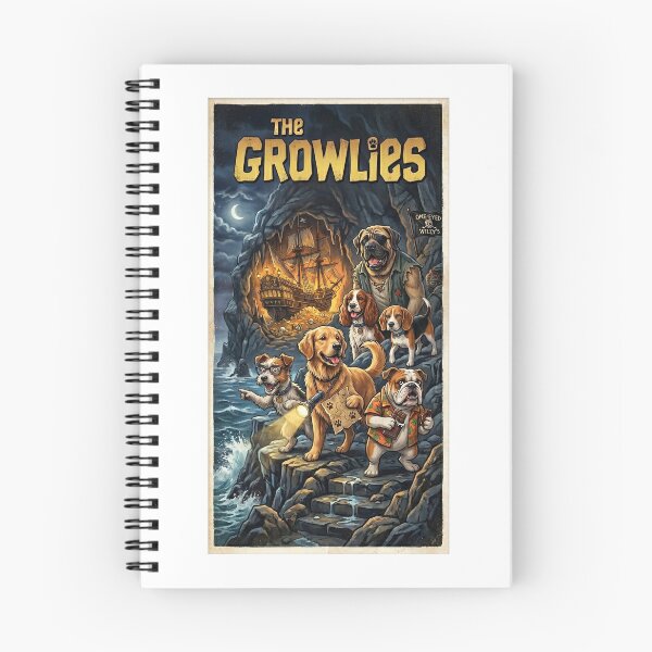 Item preview, The Growlies - Funny Dog Adventure Movie Parody designed and sold by PupFiction26.