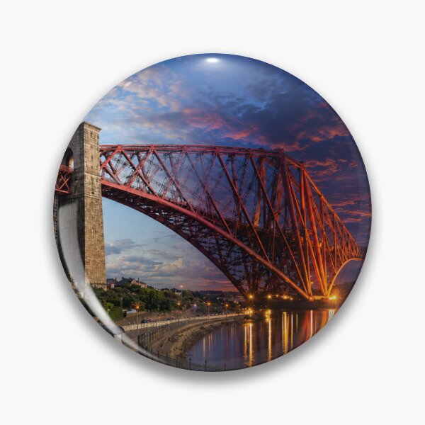 Item preview, Forth Bridge Day to Night designed and sold by gordonhenderson.