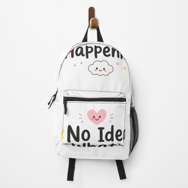 Item preview, No Idea What’s Happening Cute Kawaii Quote Design designed and sold by Sanika arts .