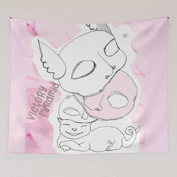 Item preview, Cat's Masquerade - Victory Pyramid (drawing by ACCI)  designed and sold by VanyssaGraphics.