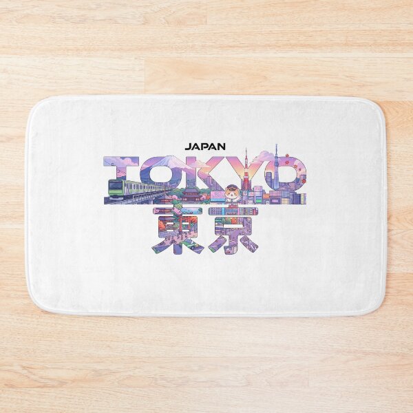 Item preview, Tokyo Japan Aesthetic Travel Typography designed and sold by Muri Neko.