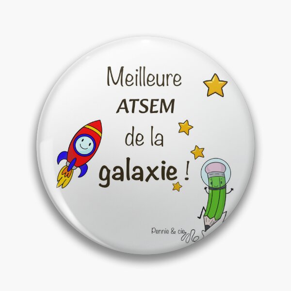 Item preview, Best ATSEM in the galaxy – a gift idea to thank a kindergarten ATSEM designed and sold by Pennie & cie.