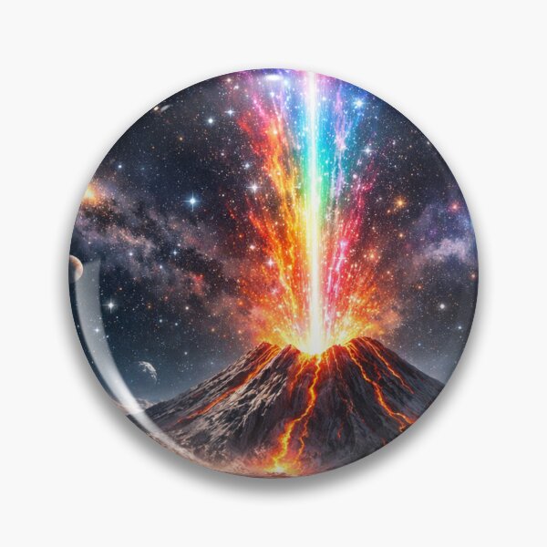 Item preview, Cosmic volcano view designed and sold by Sigtrix.