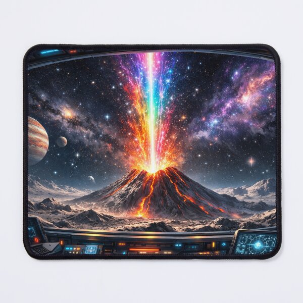 Item preview, Cosmic volcano view designed and sold by Sigtrix.