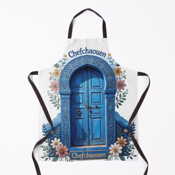 Item preview, Chefchaouen Blue Door Travel designed and sold by Modefissi.