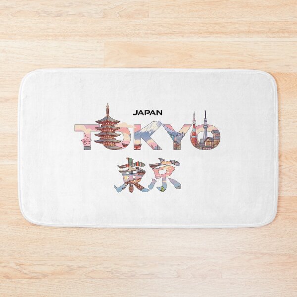 Item preview, Tokyo Japan Aesthetic Travel Typography designed and sold by Muri Neko.