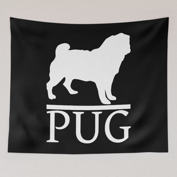 Item preview, pug designed and sold by RetroFuchs.