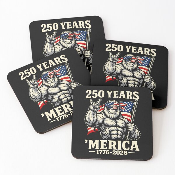 Item preview, Bigfoot Merica Rock American Flag Patriotic 4Th Of July designed and sold by Fereskabilon.