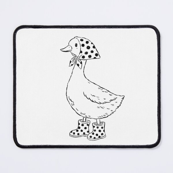 Item preview, Goose in Polka Dot Rain Boots designed and sold by CoquetteGoose.