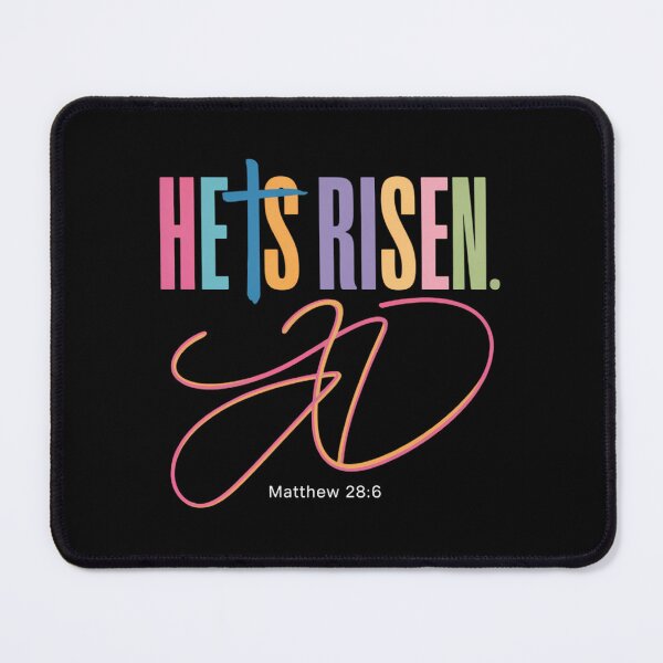 Item preview, He is Risen Jesus Christian Happy Easter designed and sold by sailorjessiArt.