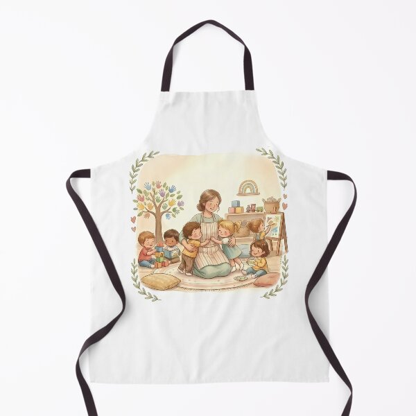 Item preview, THANK YOU TEACHER | Daycare Educator Gift - Cute Nursery Art - No Text designed and sold by QuasiBoss.