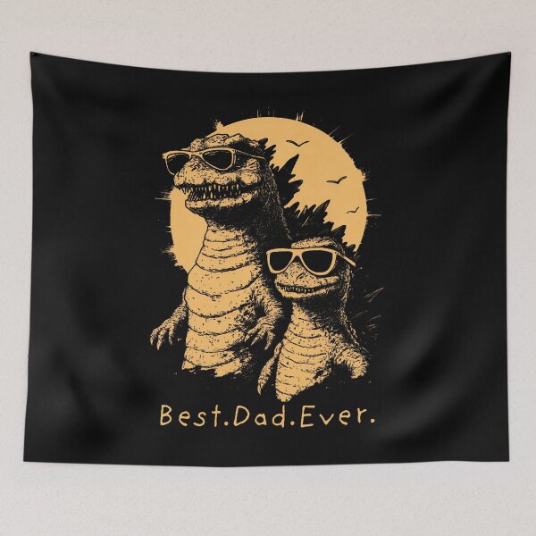 Item preview, Vintage Best Dad Ever Monsters Fathers Day designed and sold by Fereskabilon.