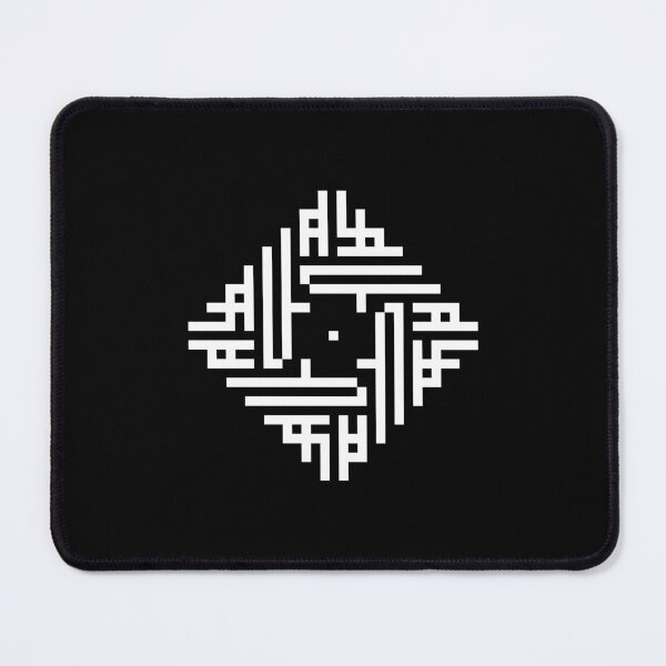 Item preview, AVA | White  | Modern Geometric Kufi Calligraphy | From Name to Art   designed and sold by FOR YOUR NAME.