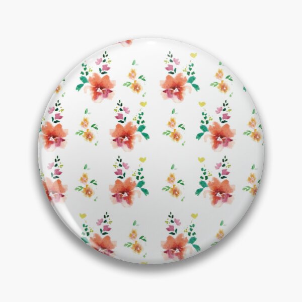 Item preview, Watercolour Spring Time Floral on White designed and sold by GayanthiPerera.